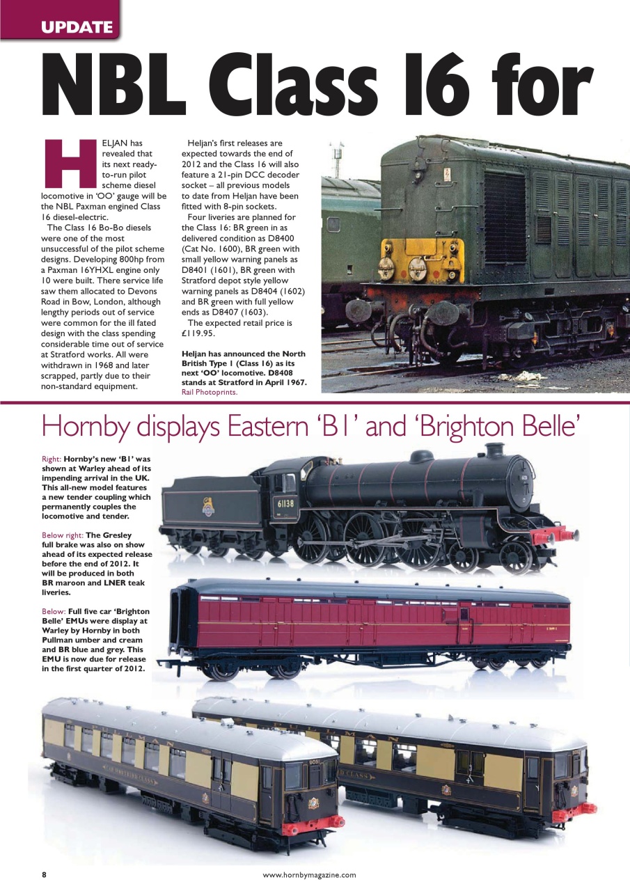 Hornby Magazine Preview Pages