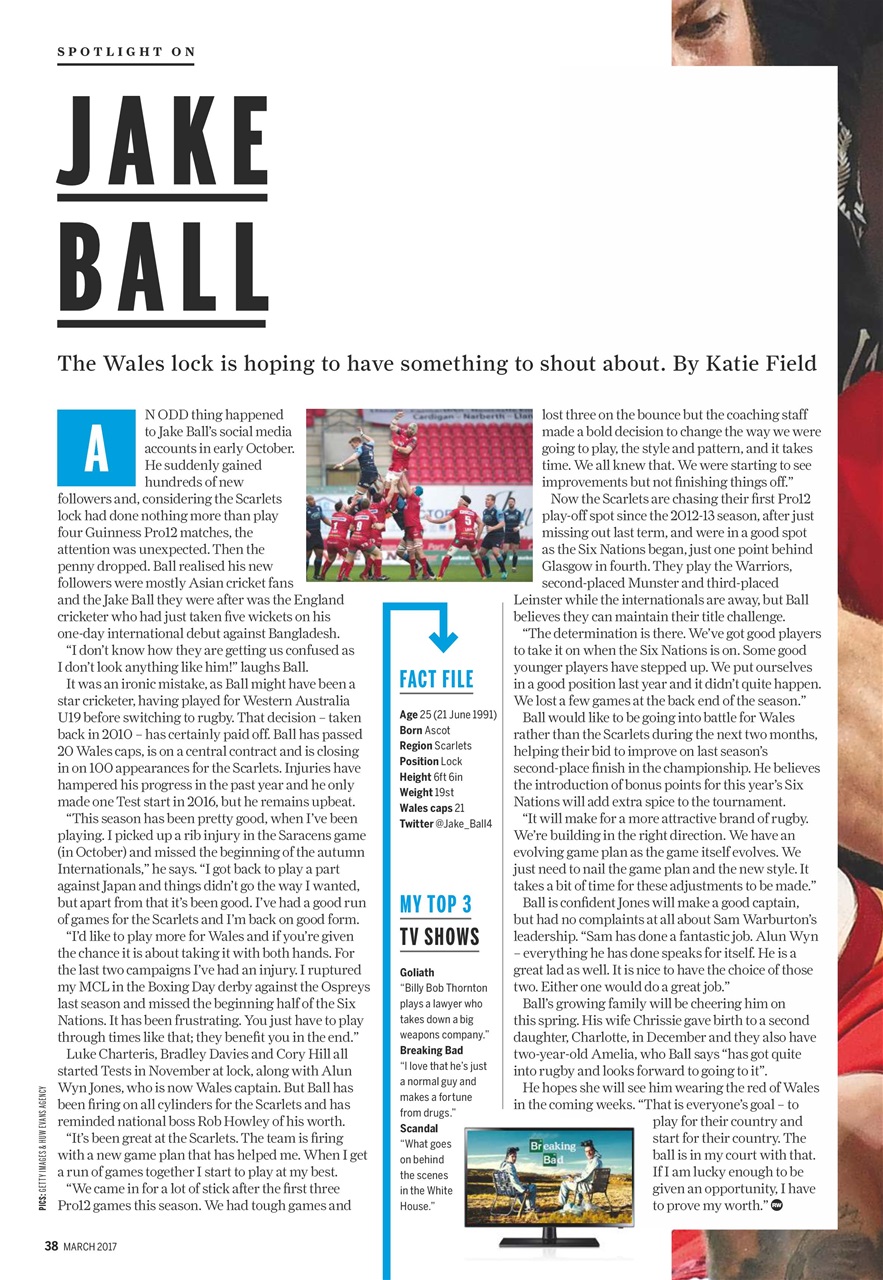 Rugby World Preview Pages