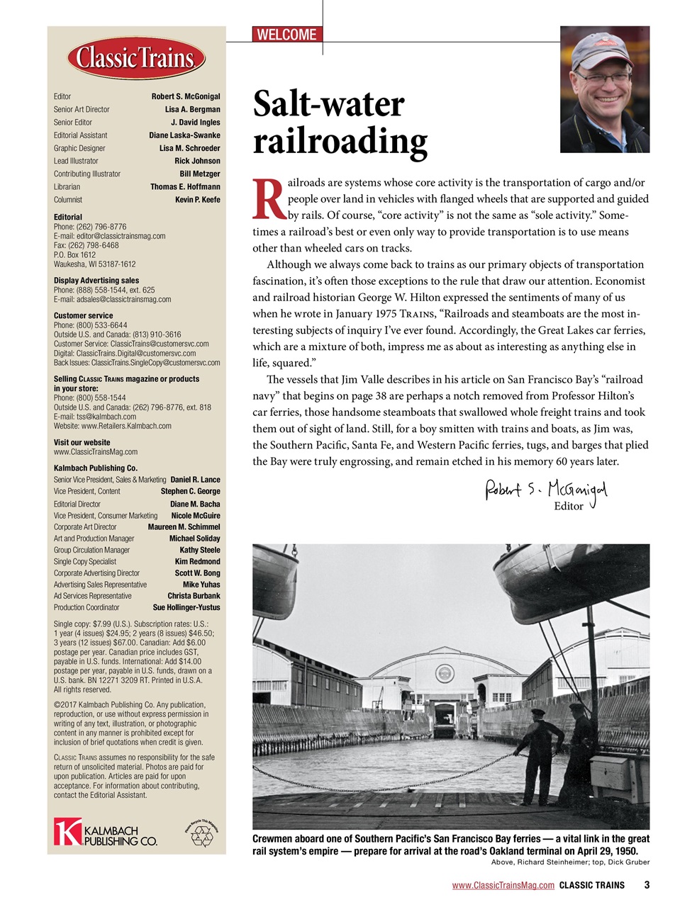 Classic Trains Preview Pages