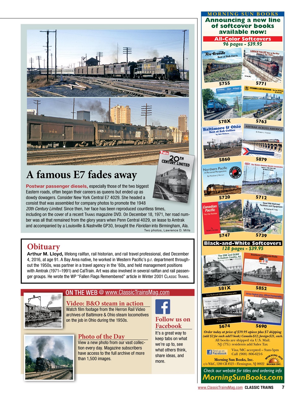 Classic Trains Preview Pages