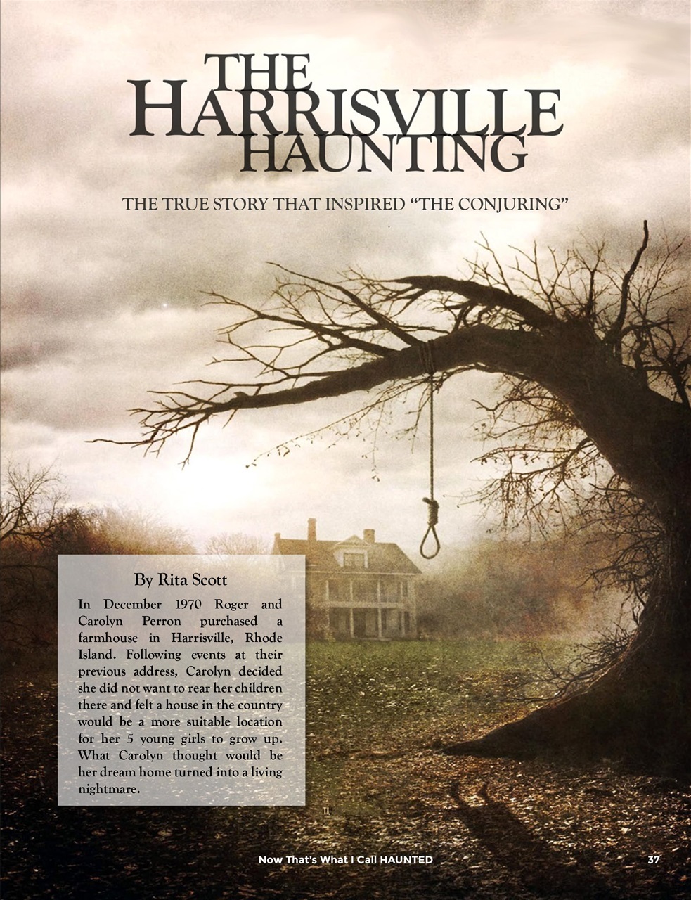 Haunted Magazine Preview Pages