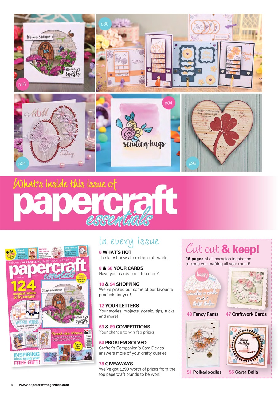 Papercraft Essentials Preview Pages