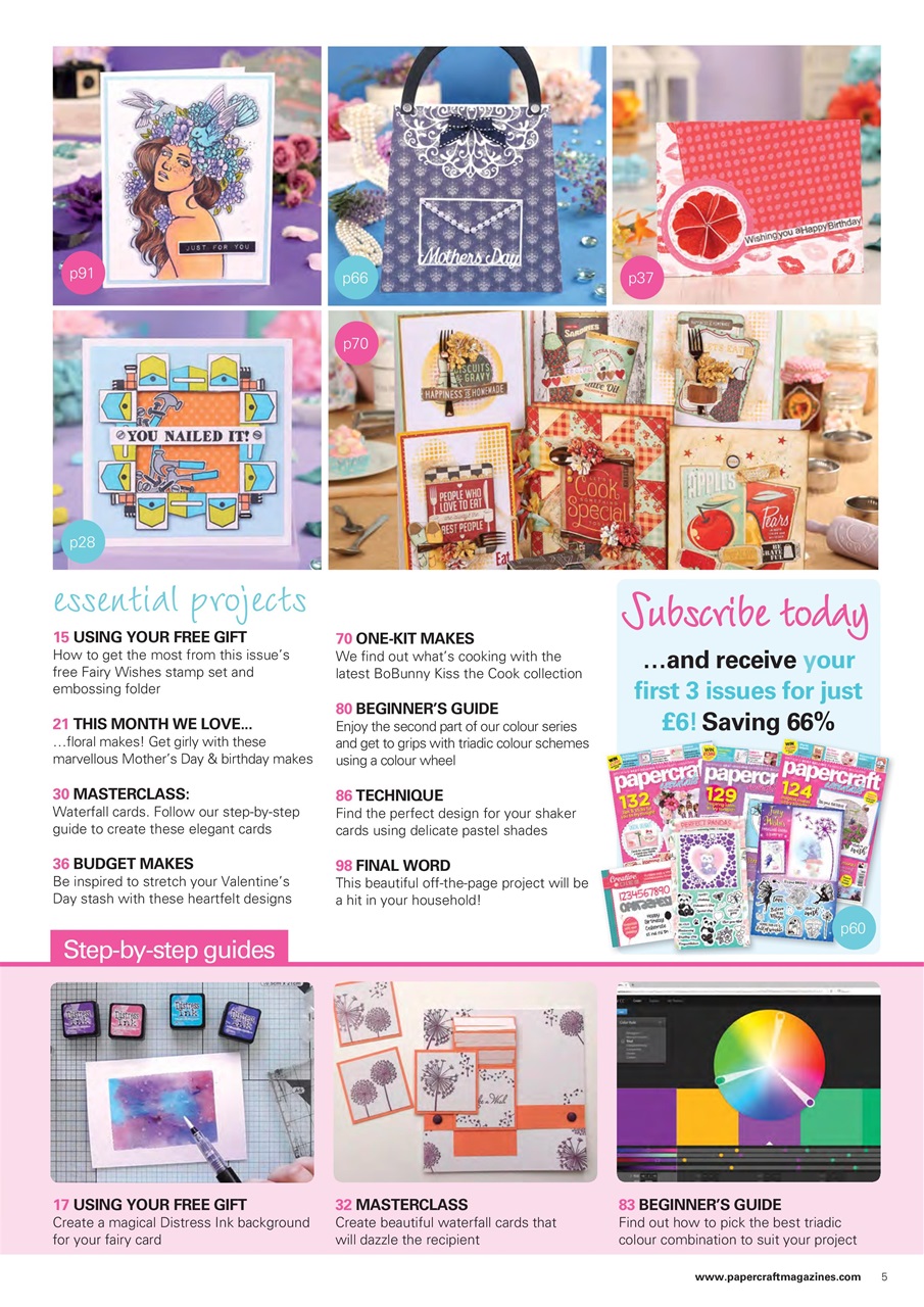 Papercraft Essentials Preview Pages