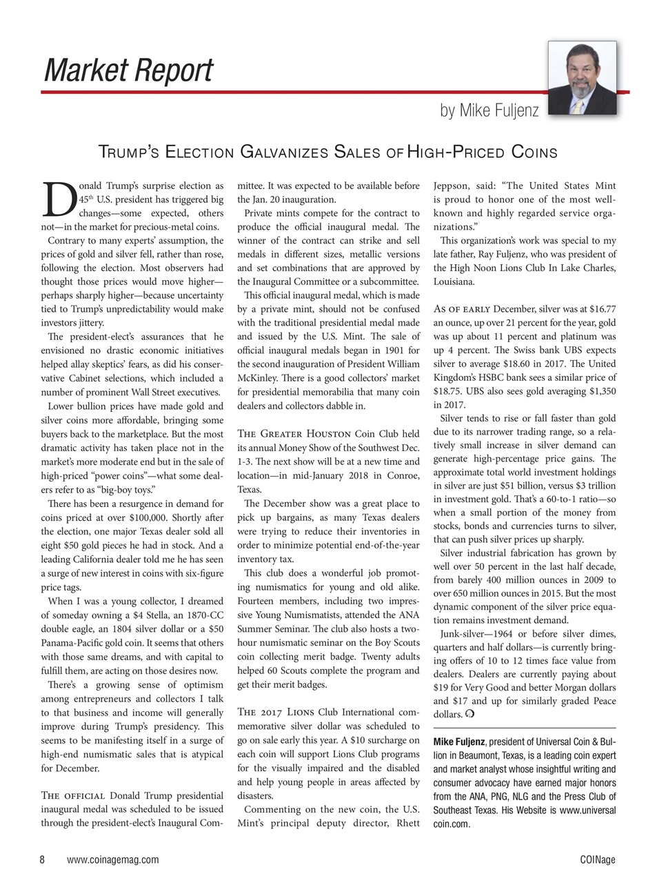 COINage Magazine Preview Pages