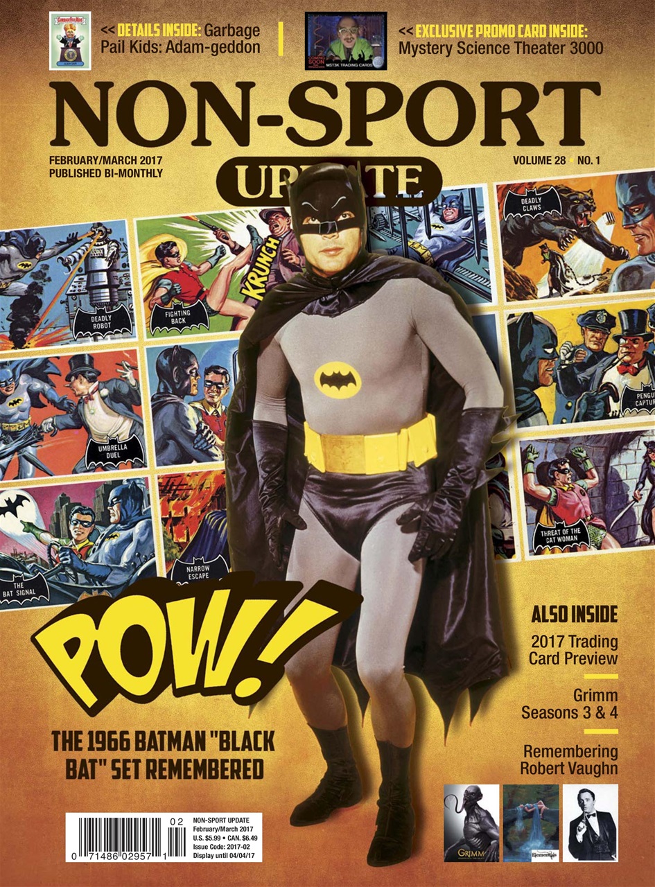 Non-Sport Update Magazine Preview Pages