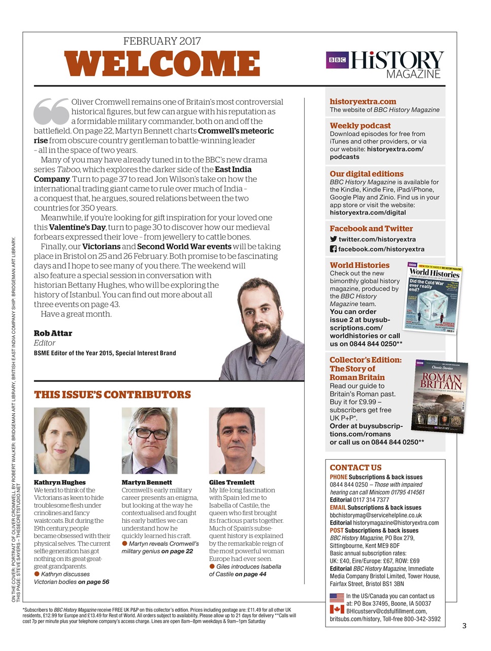 BBC History Magazine Preview Pages