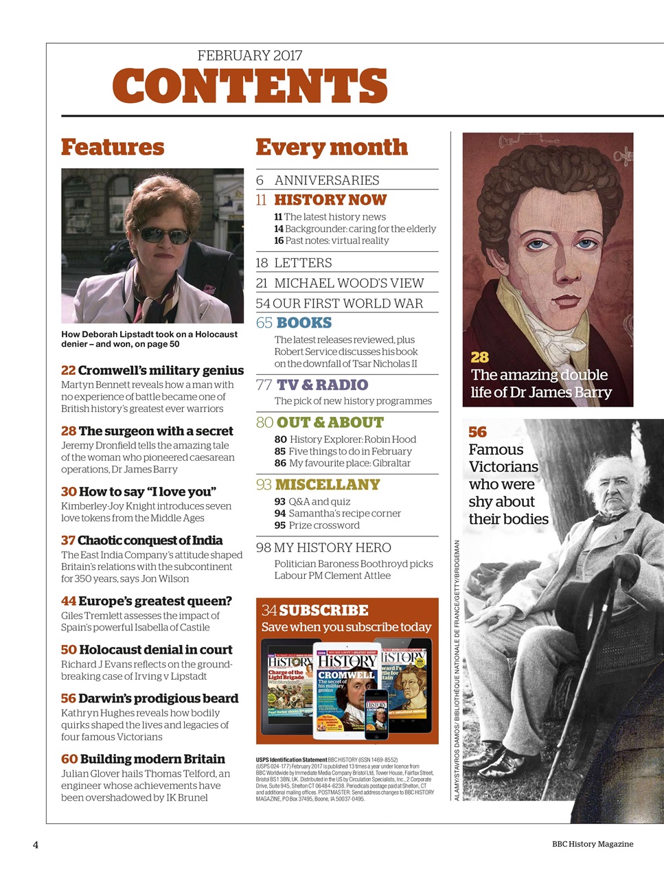 BBC History Magazine Preview Pages
