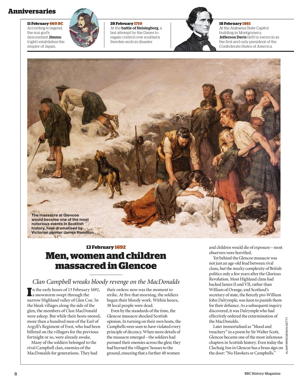 BBC History Magazine Preview Pages
