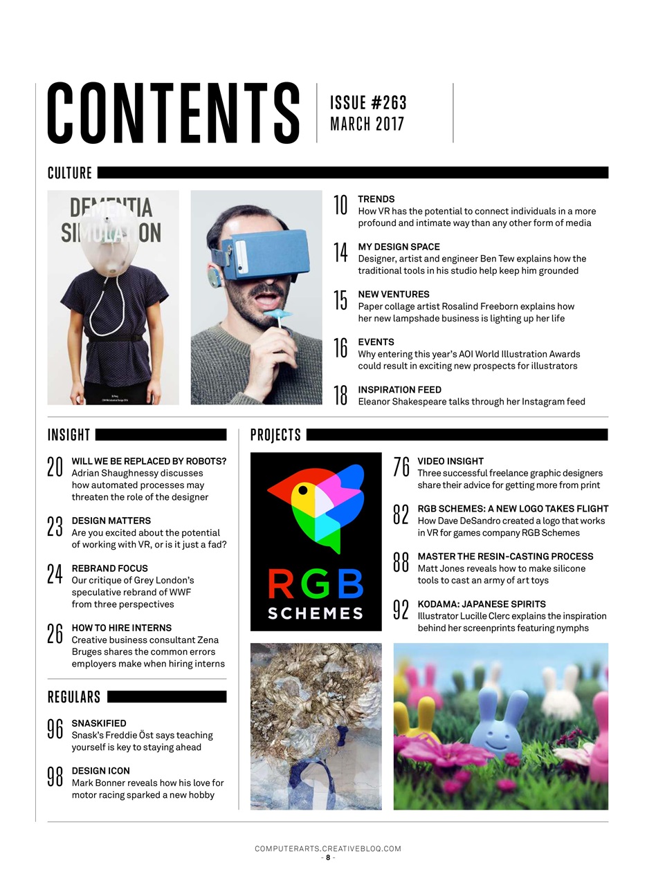 Computer Arts Preview Pages