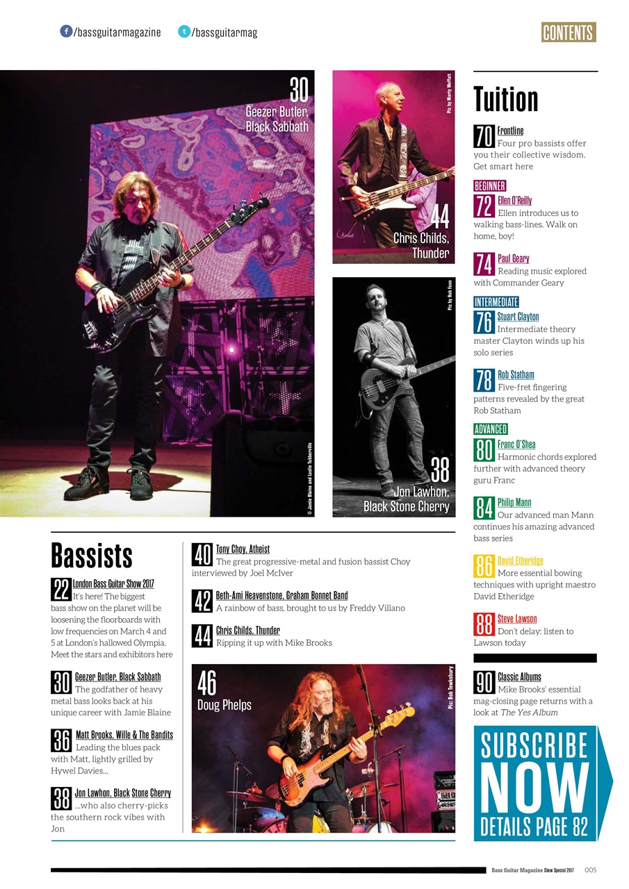Bass Player UK Preview Pages