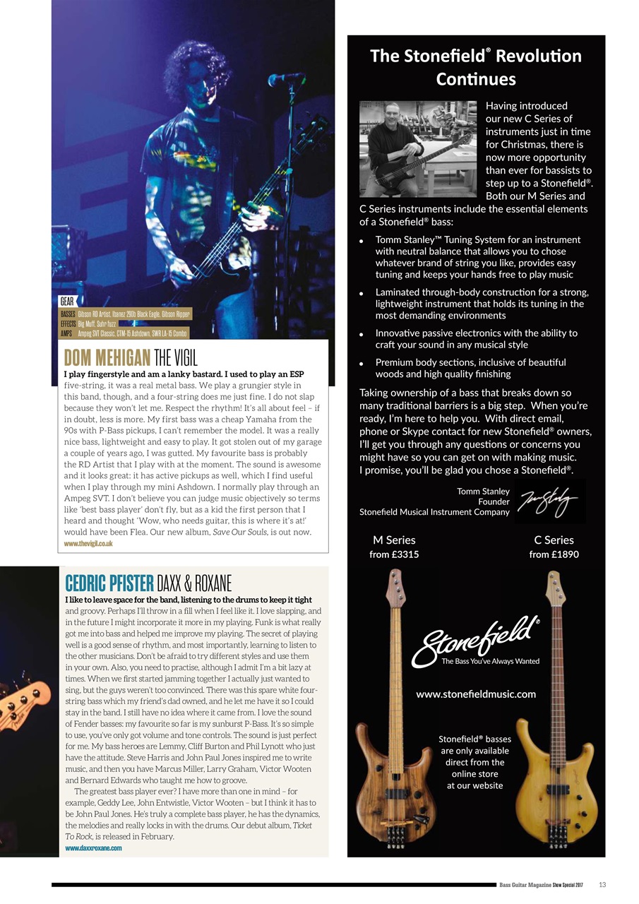 Bass Player UK Preview Pages