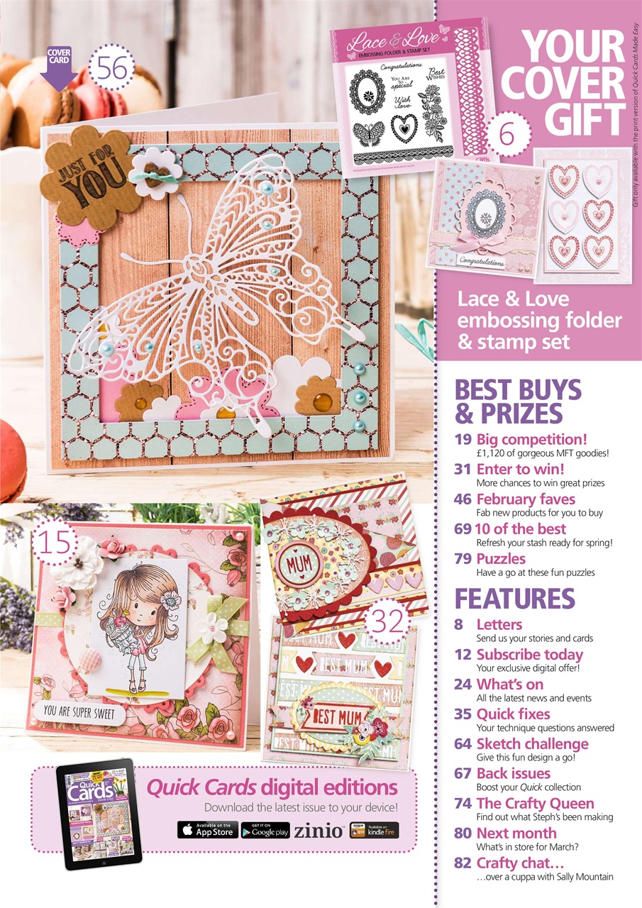 Quick Cards Made Easy Preview Pages