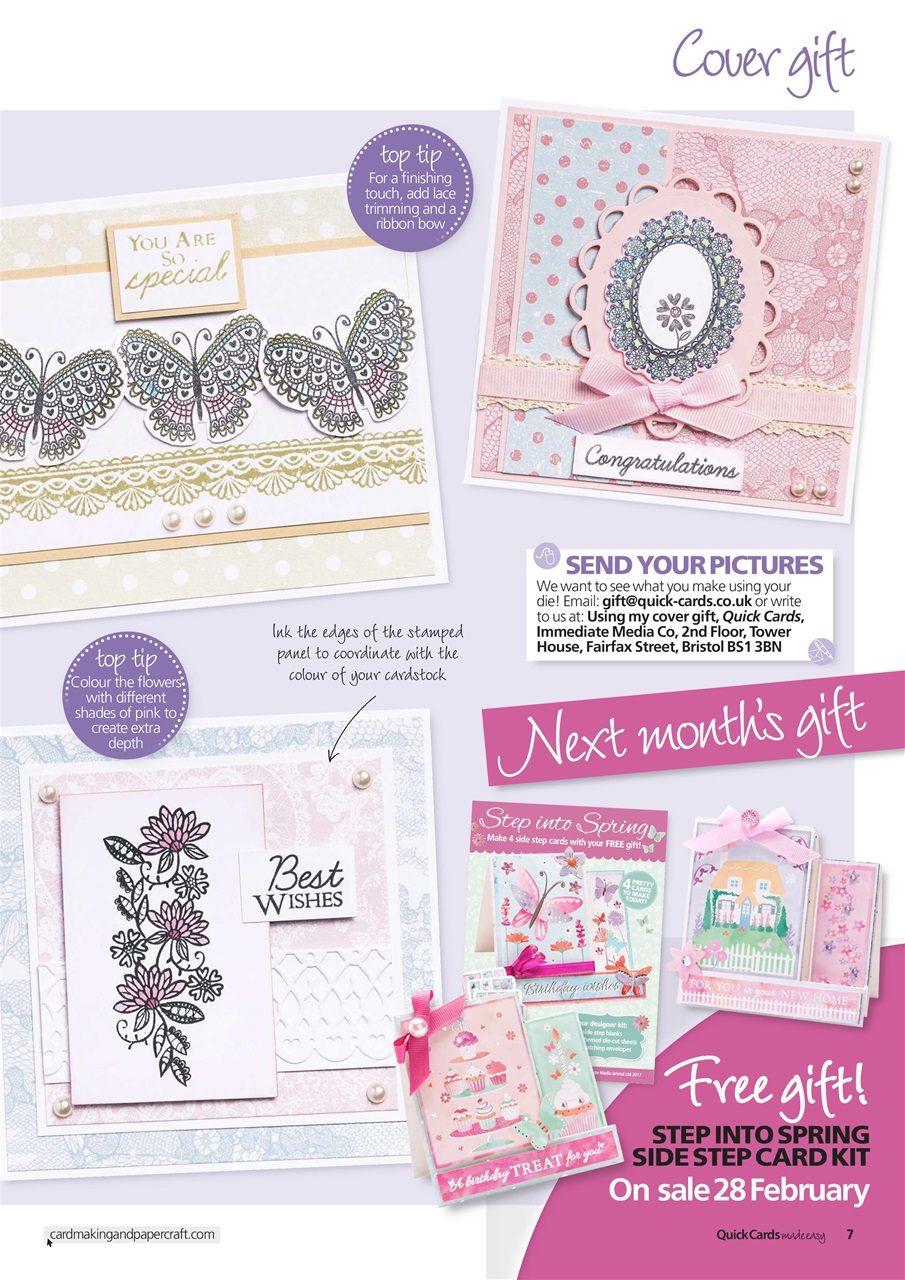 Quick Cards Made Easy Preview Pages