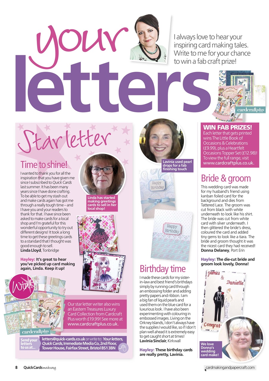 Quick Cards Made Easy Preview Pages