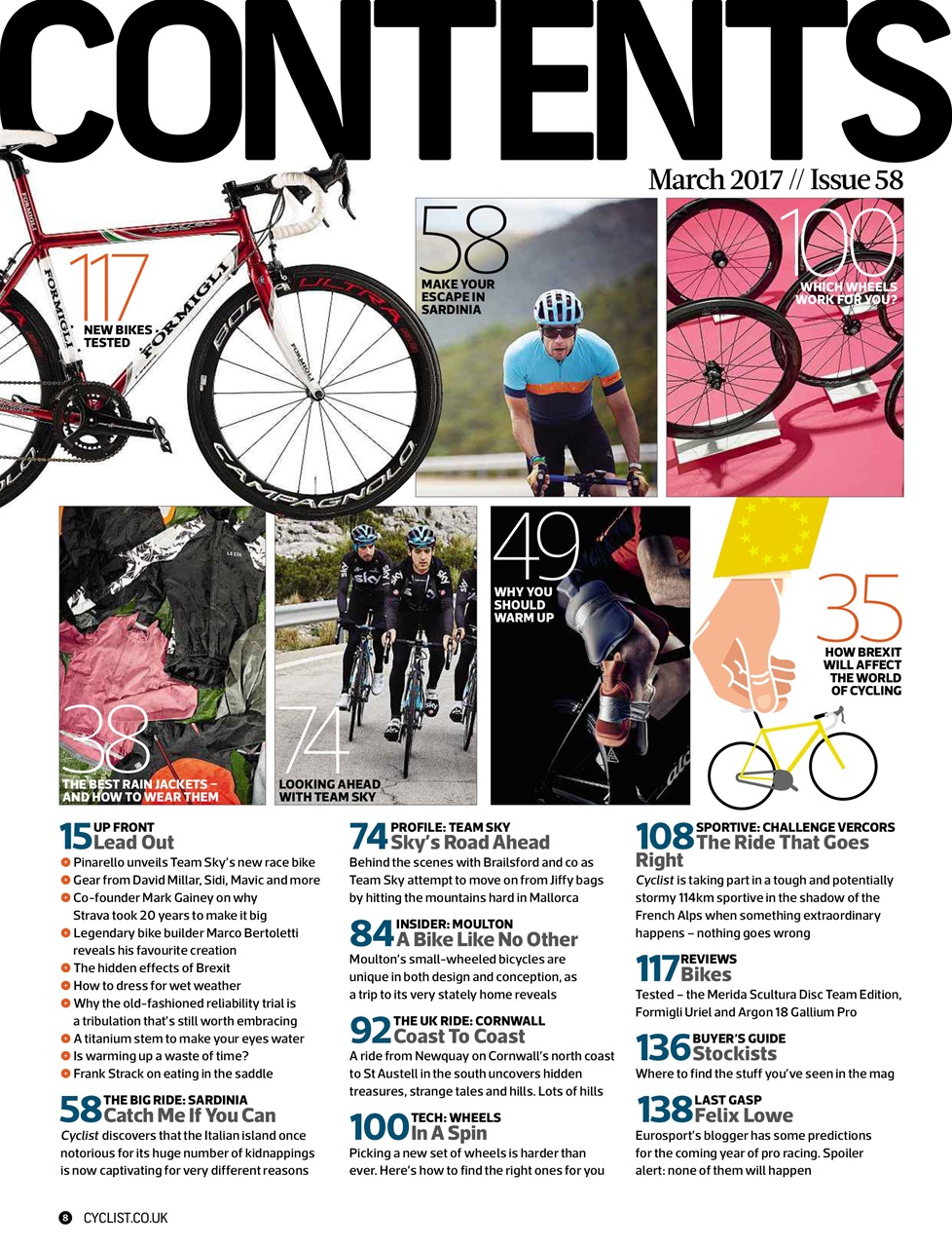 Cyclist Preview Pages