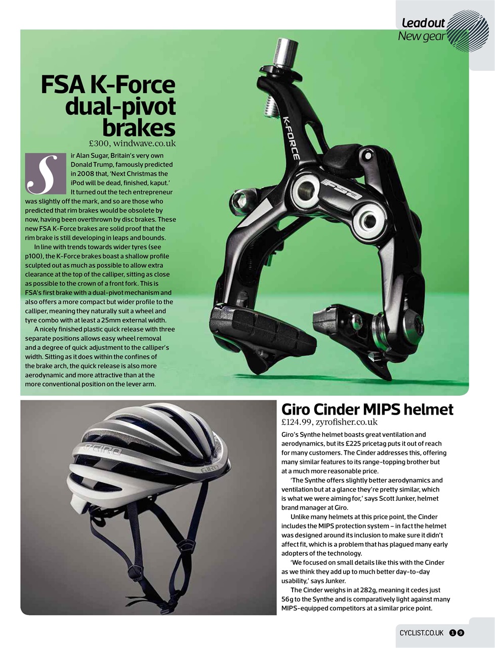 Cyclist Preview Pages