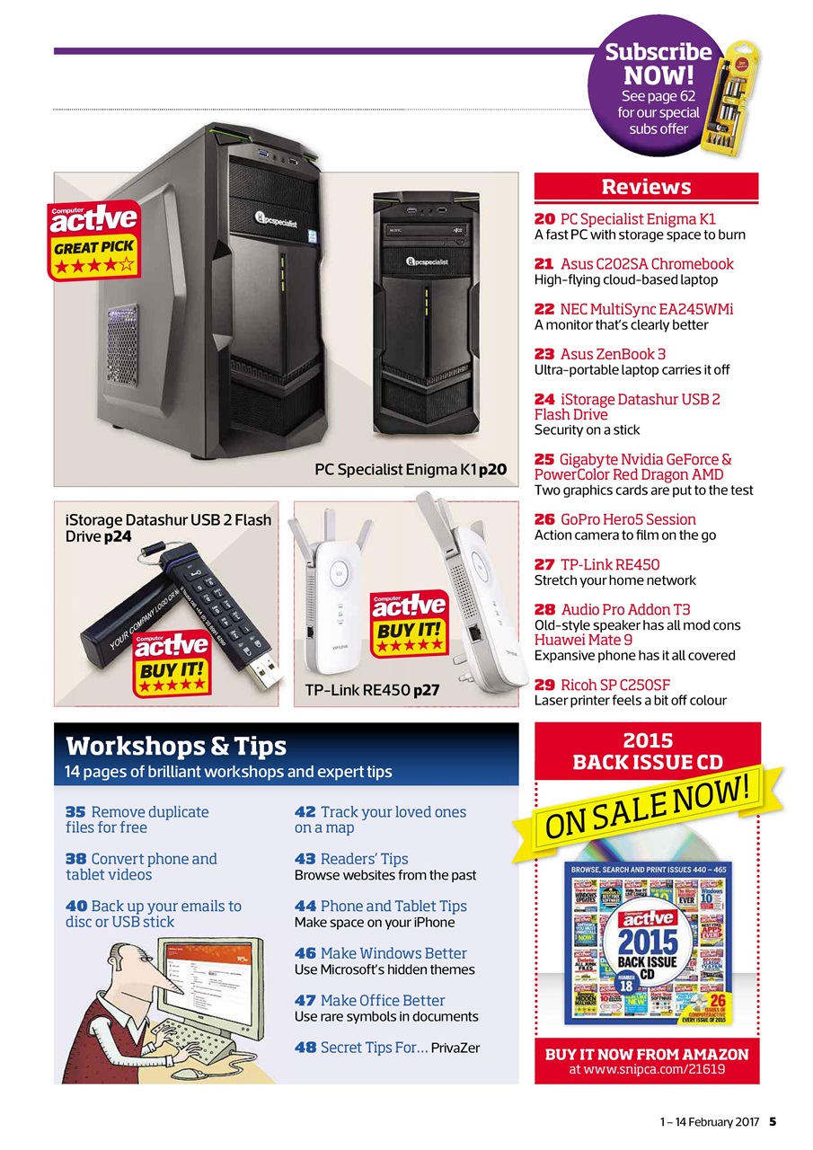 Computer Active Preview Pages