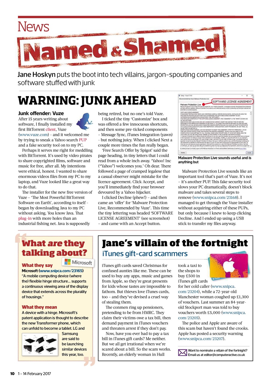 Computer Active Preview Pages