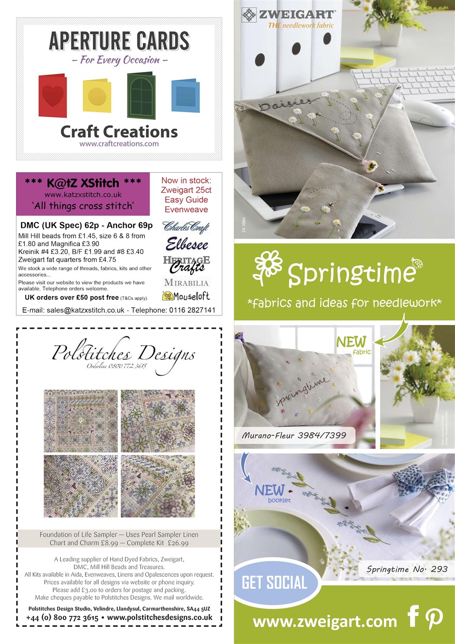 The World of Cross Stitching Preview Pages