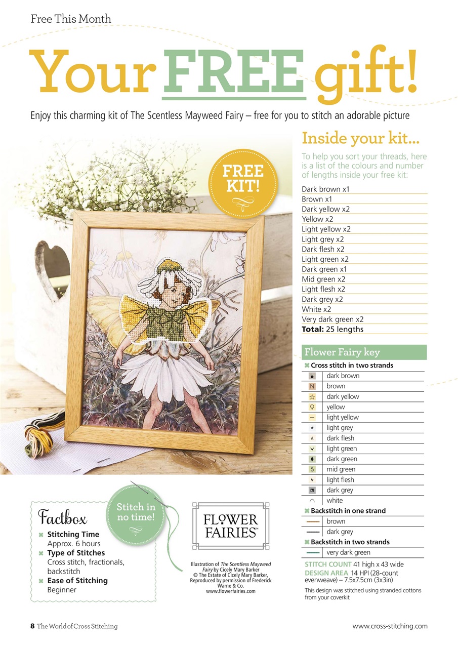 The World of Cross Stitching Preview Pages