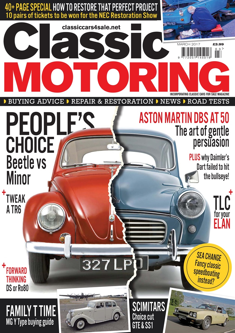 Classic Motoring Preview Pages