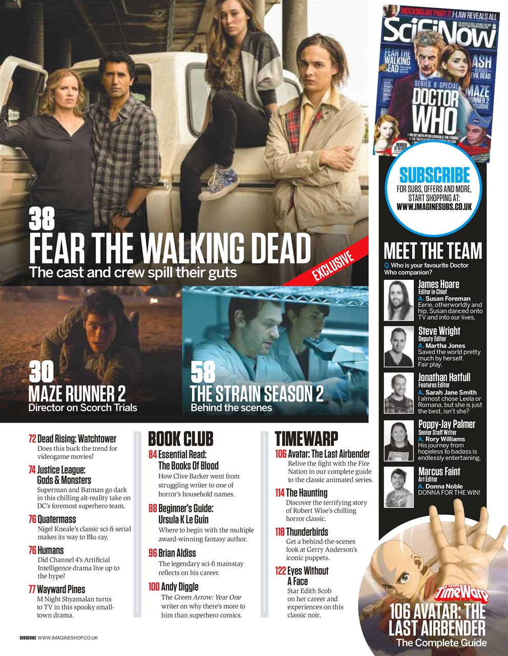 SciFiNow Preview Pages