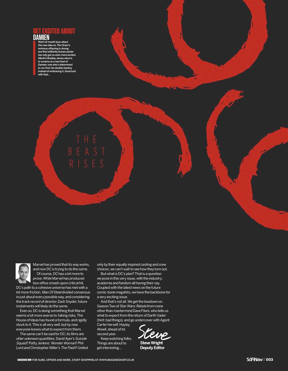 SciFiNow Preview Pages