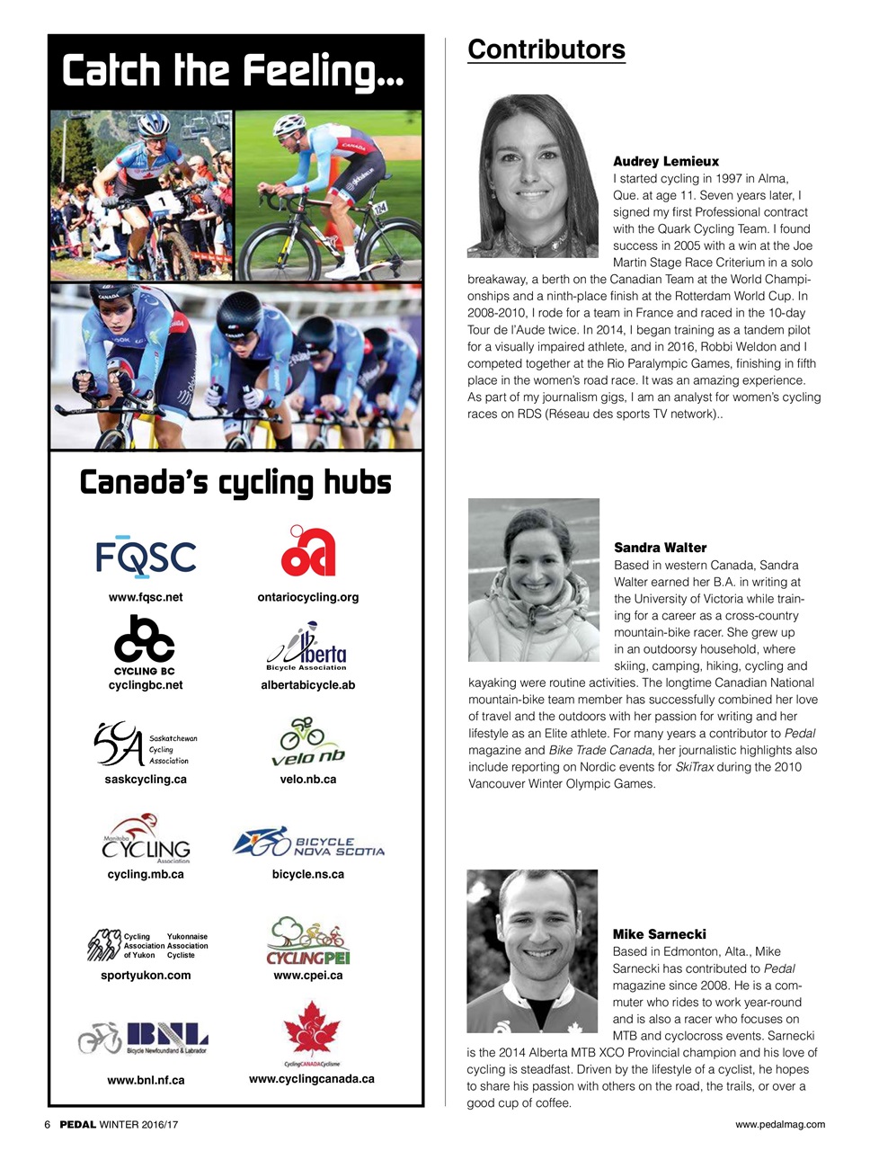 Pedal Magazine Preview Pages