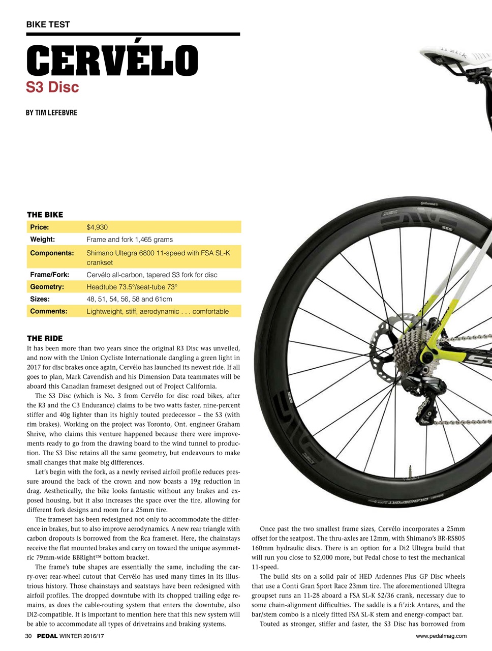 Pedal Magazine Preview Pages