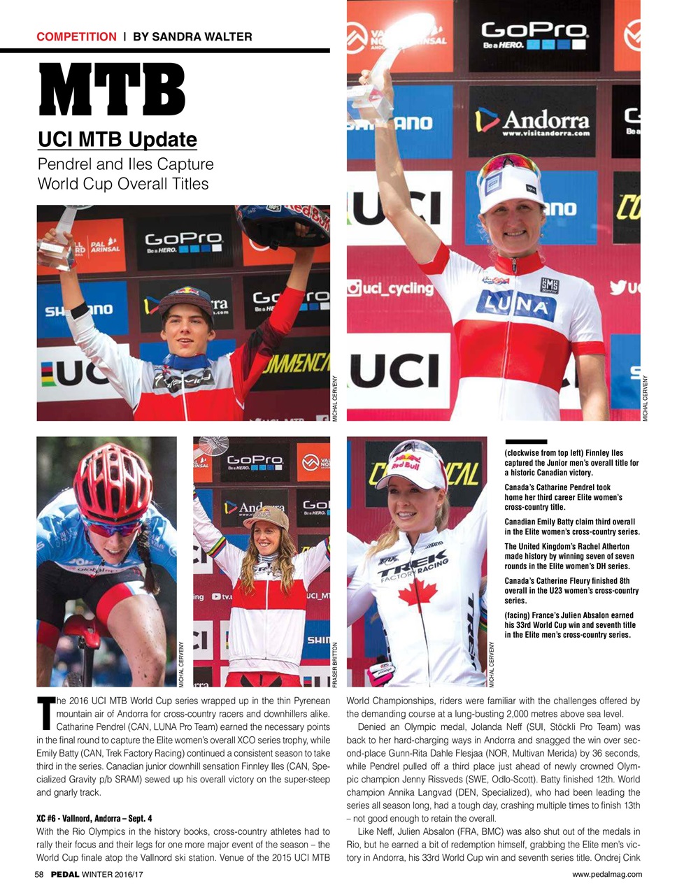 Pedal Magazine Preview Pages