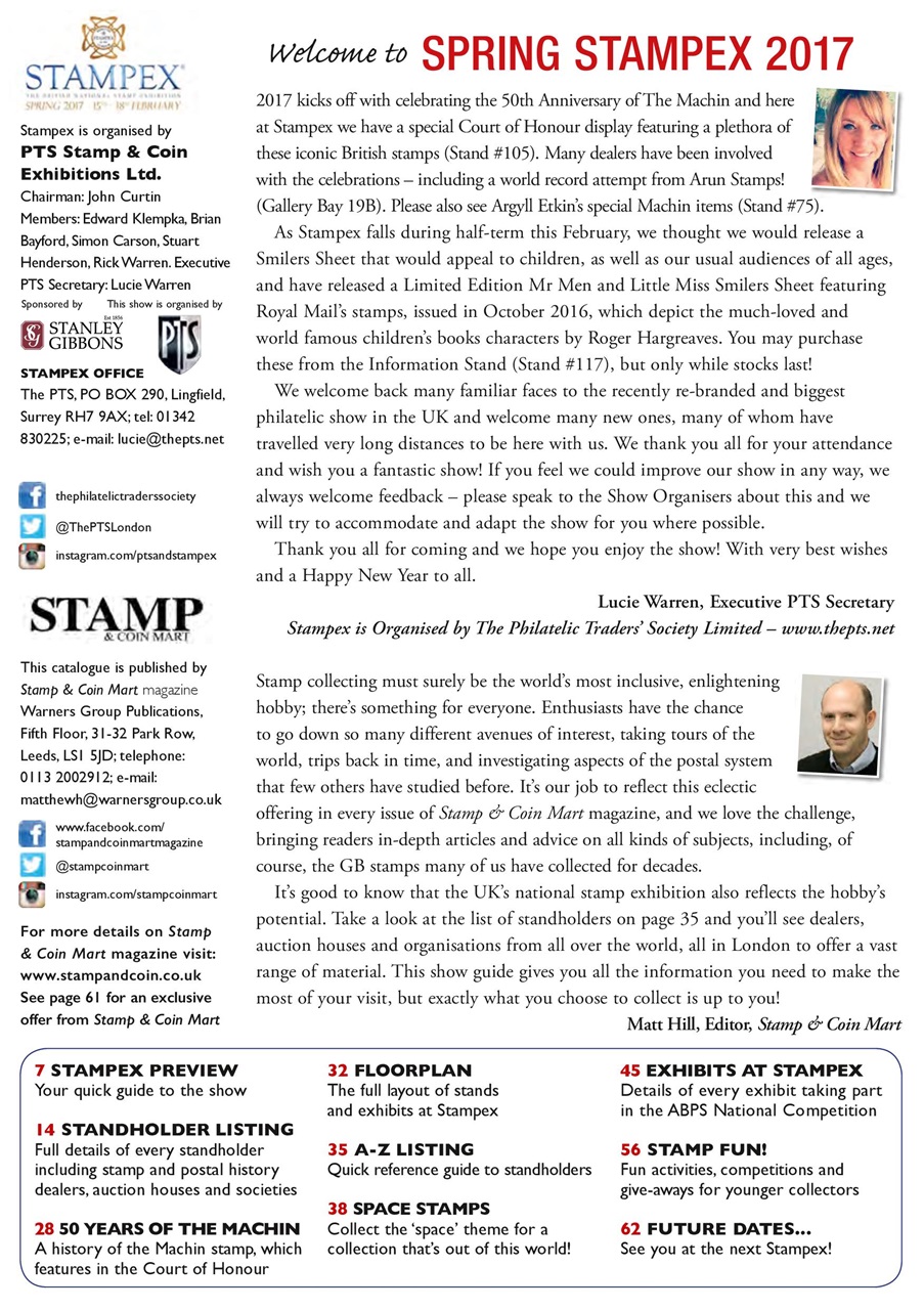 Stamp Collector Preview Pages