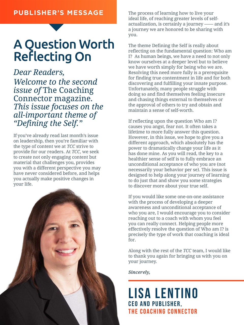 The Coaching Connector Preview Pages