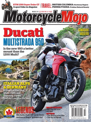 Motorcycle Mojo issue March 2017