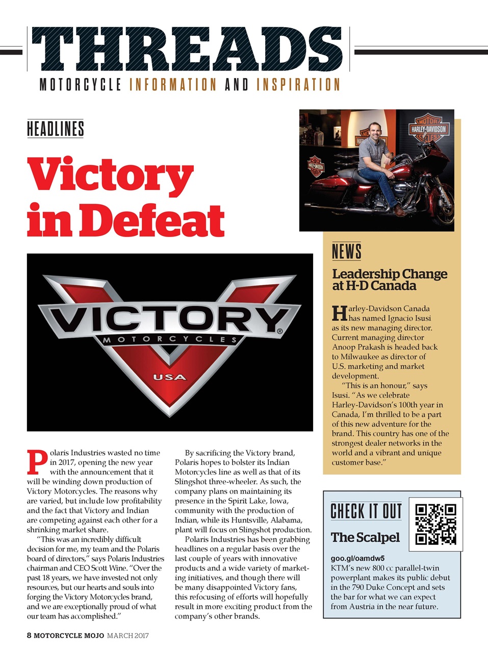 Motorcycle Mojo Preview Pages