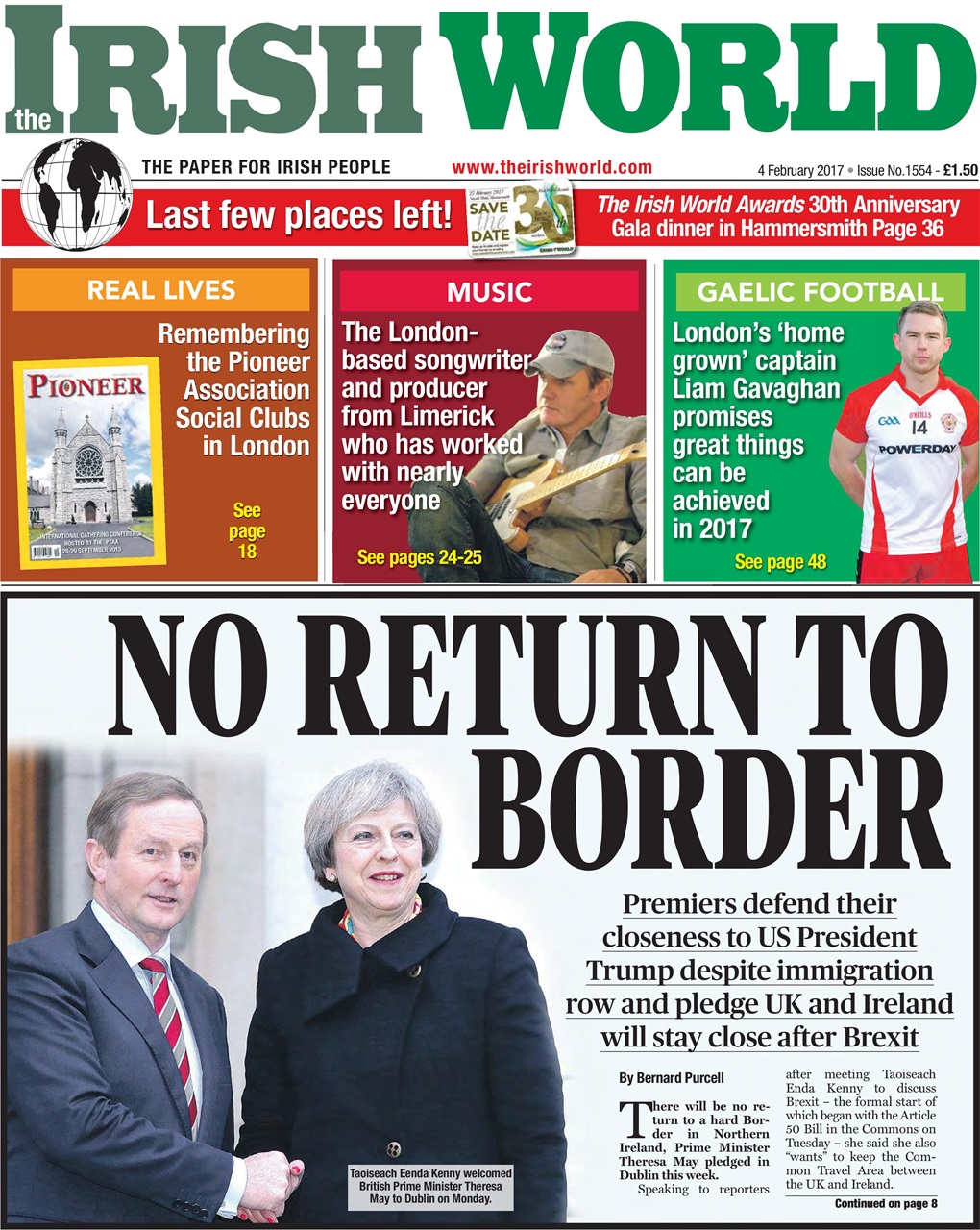 Irish World Preview Pages