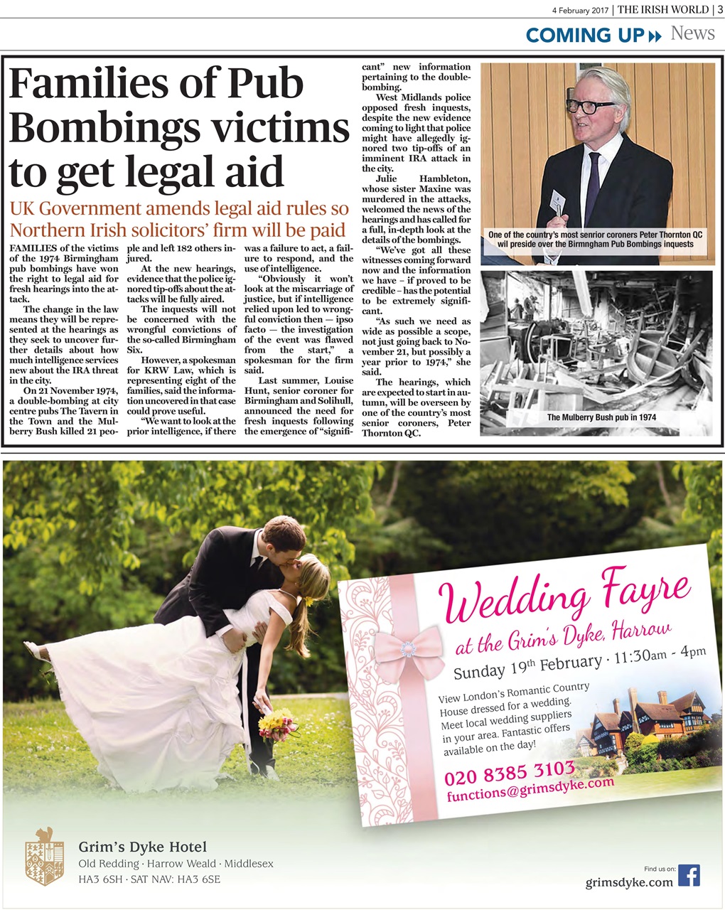 Irish World Preview Pages