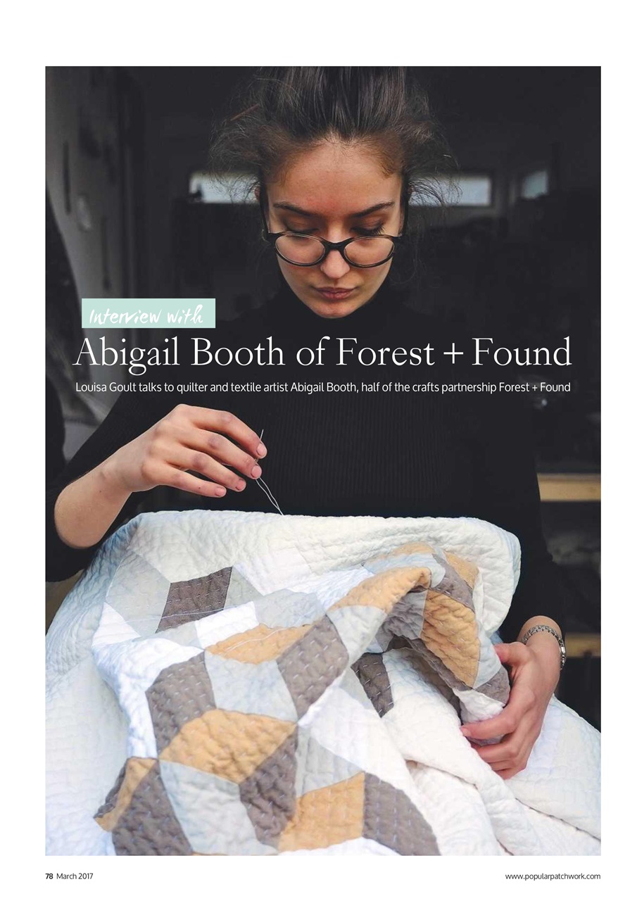 Popular Patchwork Magazine Preview Pages