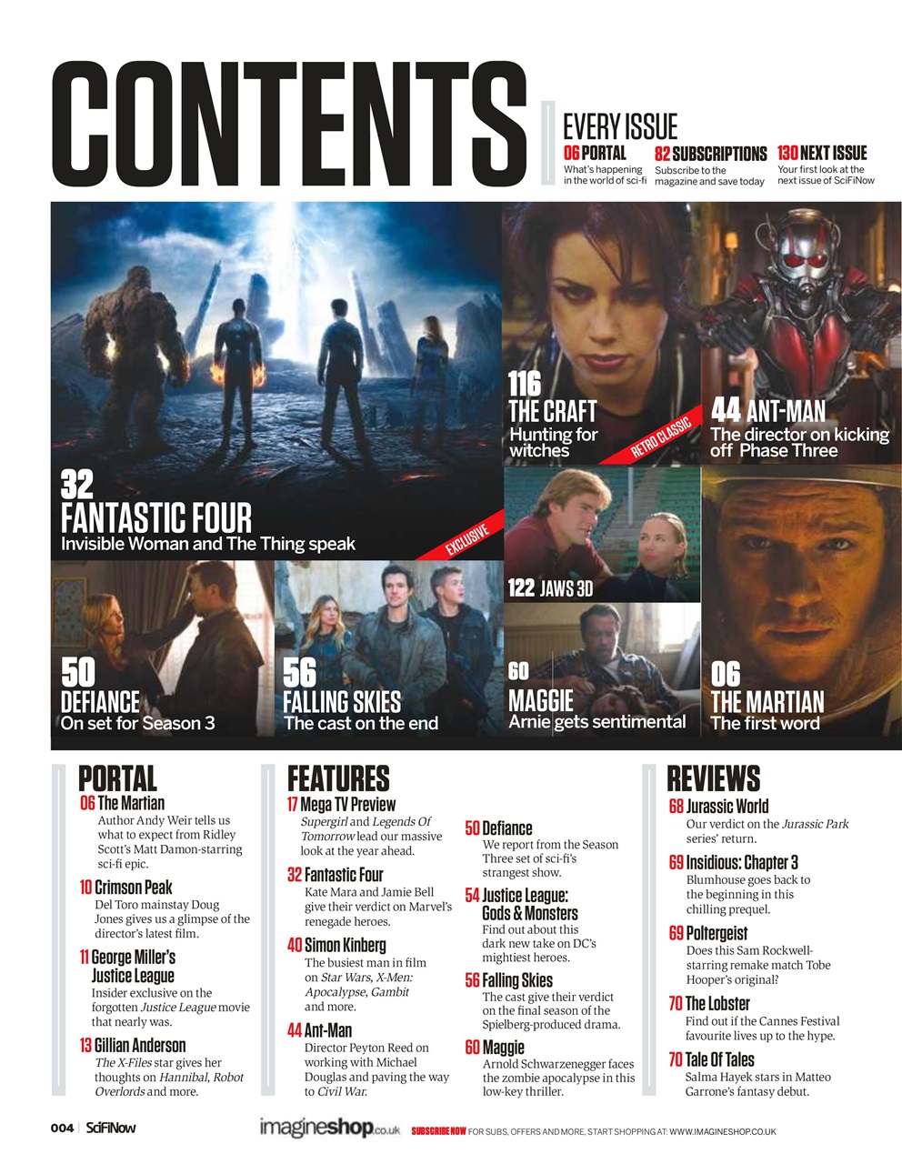 SciFiNow Preview Pages