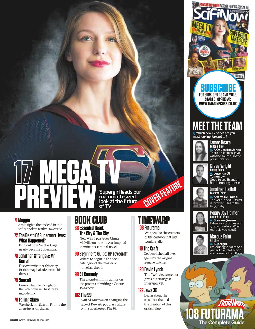 SciFiNow Preview Pages