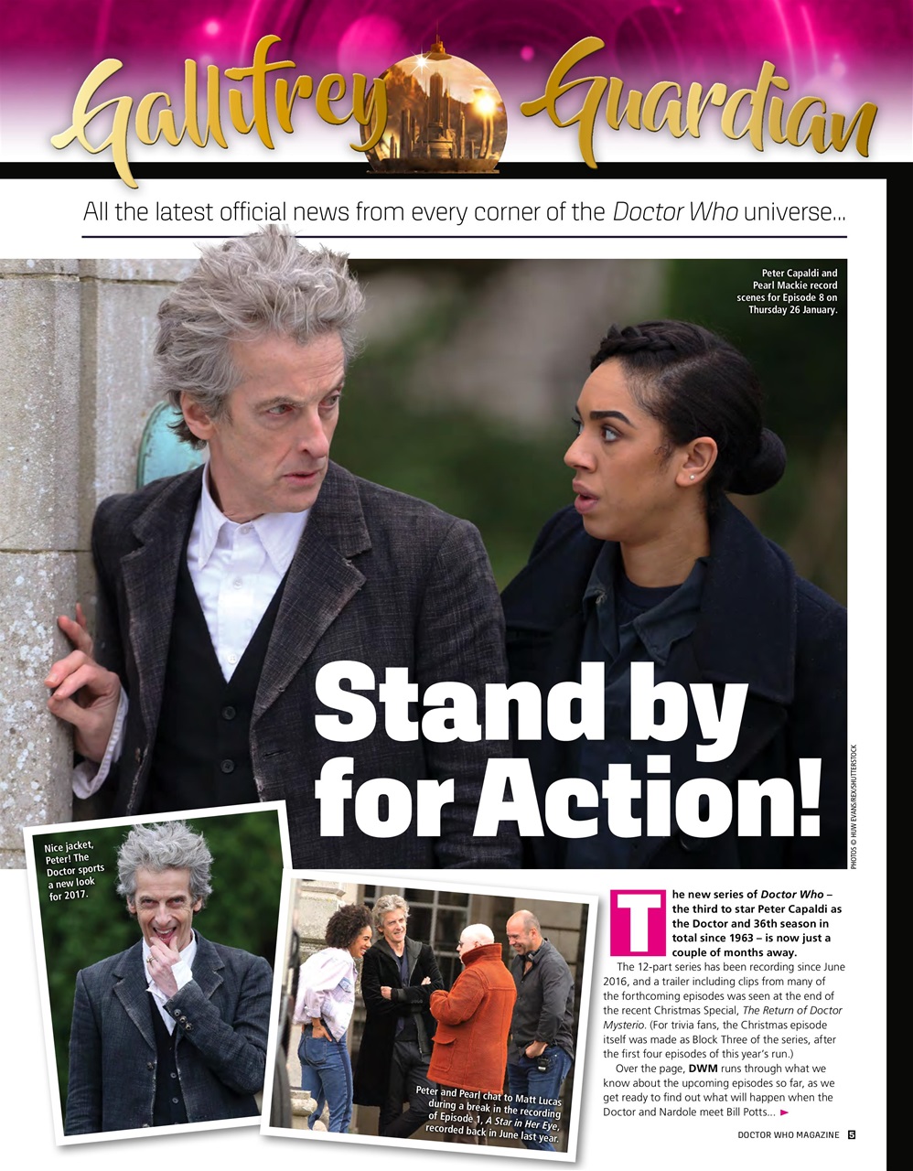 Doctor Who Magazine Preview Pages