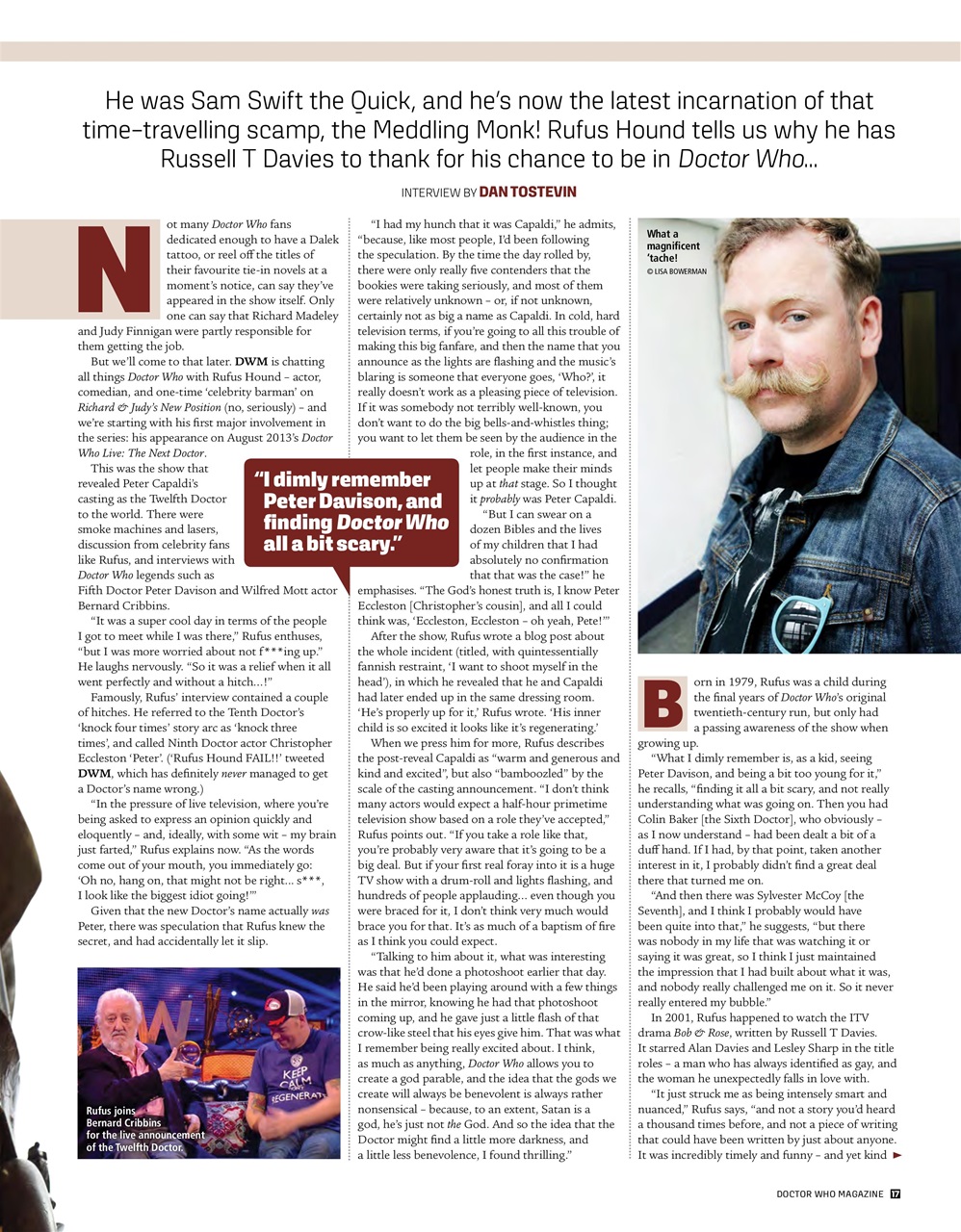 Doctor Who Magazine Preview Pages