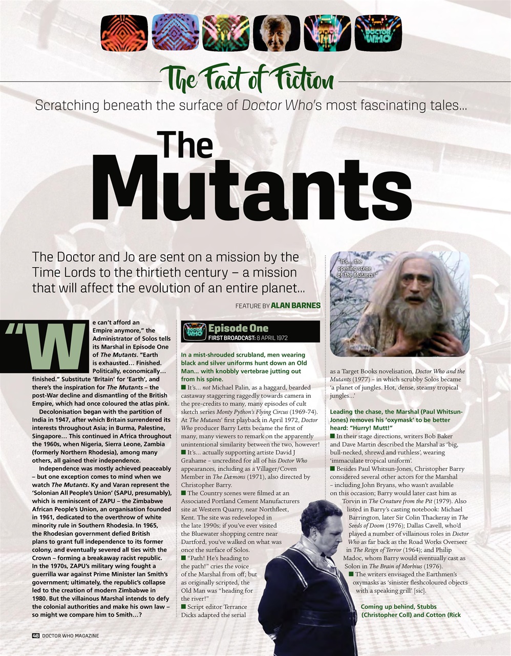 Doctor Who Magazine Preview Pages