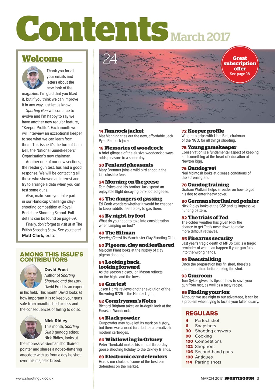 Sporting Gun Preview Pages