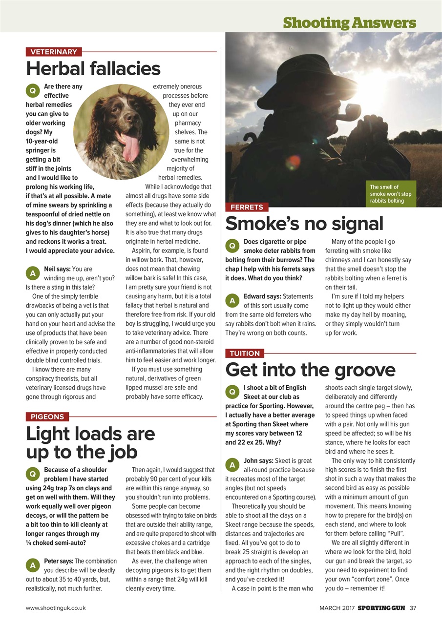 Sporting Gun Preview Pages