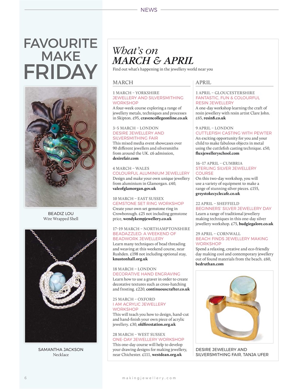 Making Jewellery Preview Pages