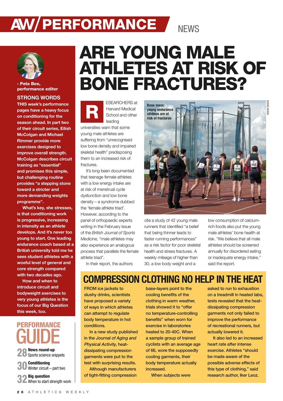 AW – Athletics Weekly Magazine Preview Pages