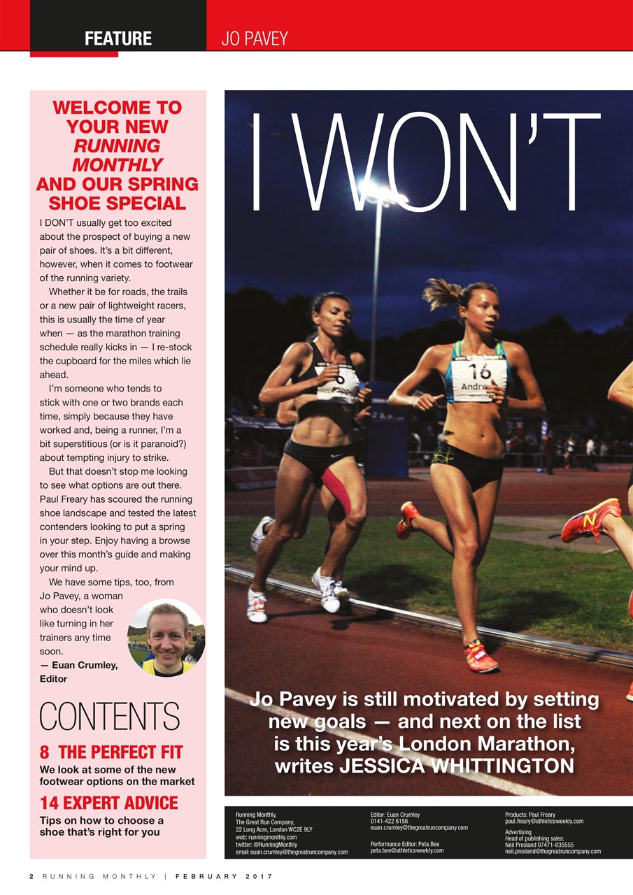 AW – Athletics Weekly Magazine Preview Pages
