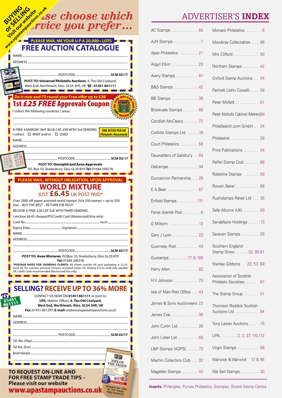 Stamp Collector Preview Pages
