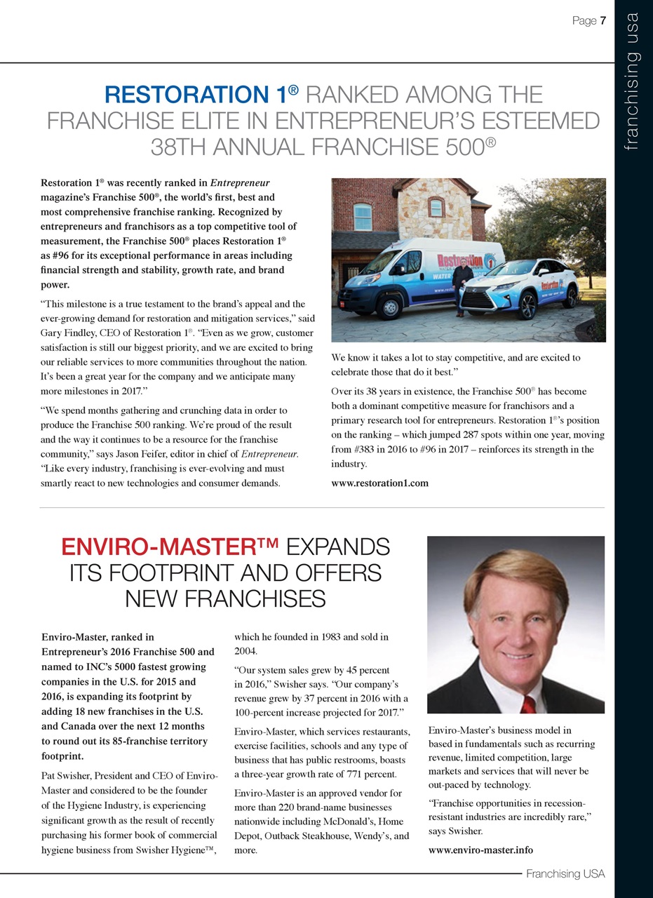 Franchising USA Preview Pages