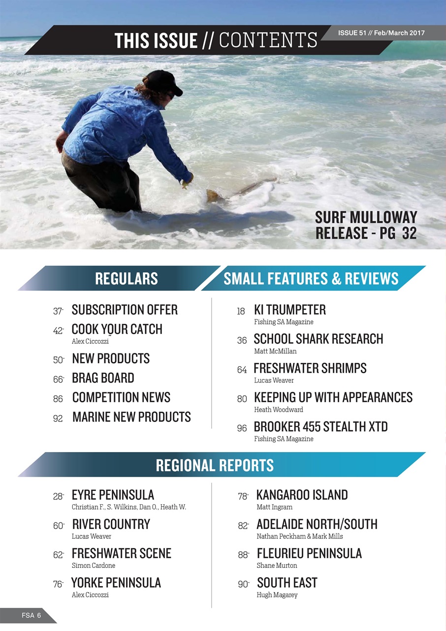 Fishing SA Preview Pages